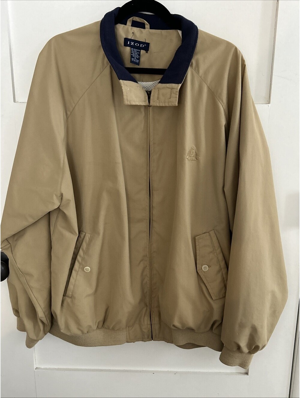Men’s Izod Tan Golf / Casual Jacket XL